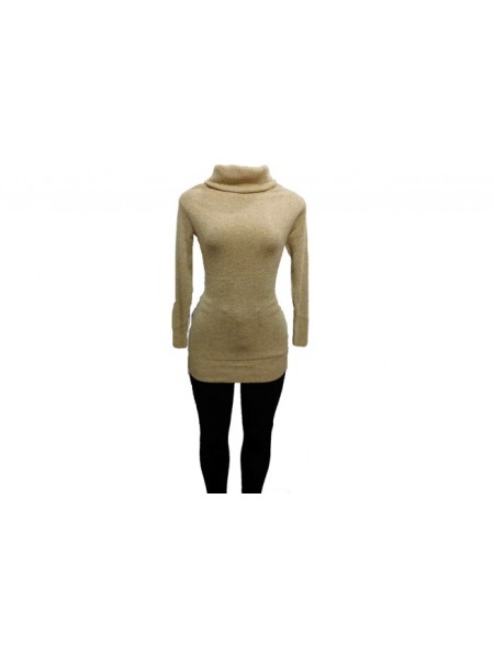 Fashion Solid Elegant Wool Skinny Sweater Jumpers