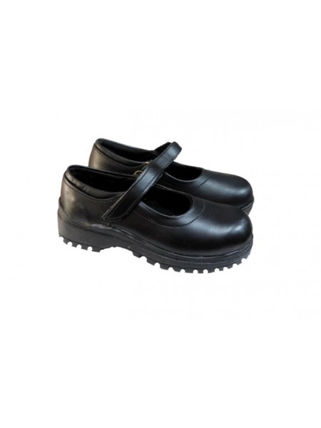 Genuine Leather Ready for School Girls Shoes Size 9 [Small Size]
