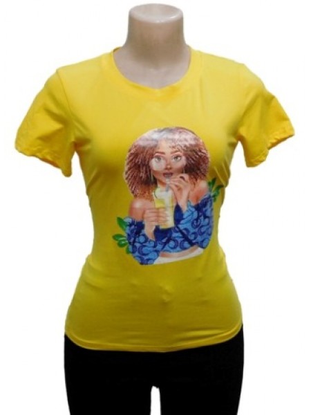 Trendy Printed Casual Tee Shirt