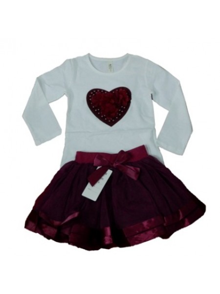 Heart T-shirt & a Scooter Skirt