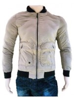 Trendy Casual Solid Color Bomber Zip Jacket
