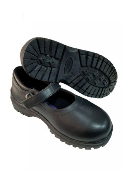 Genuine Leather Ready for School Girls Shoes Size 9 [Small Size]