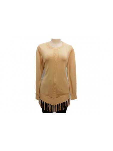 Fringed Freestyle Sweater Top